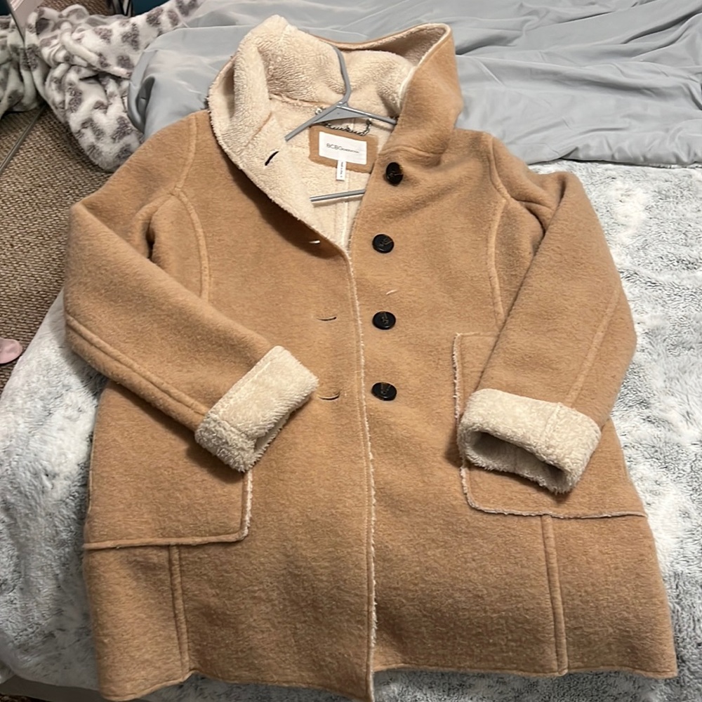 Bcbg beige jacket